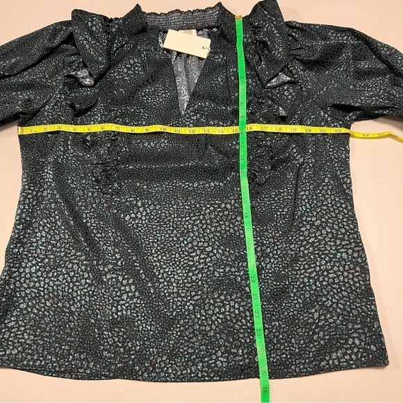 🆕 Matilda Jane Good Hart GH Ruffle It Up Dot Print Puff Sleeve Blouse - Picture 7 of 8